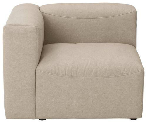 ECKELEMENT Flachgewebe  - Creme, Design, Kunststoff/Textil (100/73/100cm) - Max Winzer