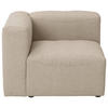 ECKELEMENT Flachgewebe  - Creme, Design, Kunststoff/Textil (100/73/100cm) - Max Winzer