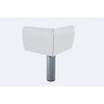 FUßSET  20 cm  - Alufarben, Basics, Metall (20cm) - Carryhome