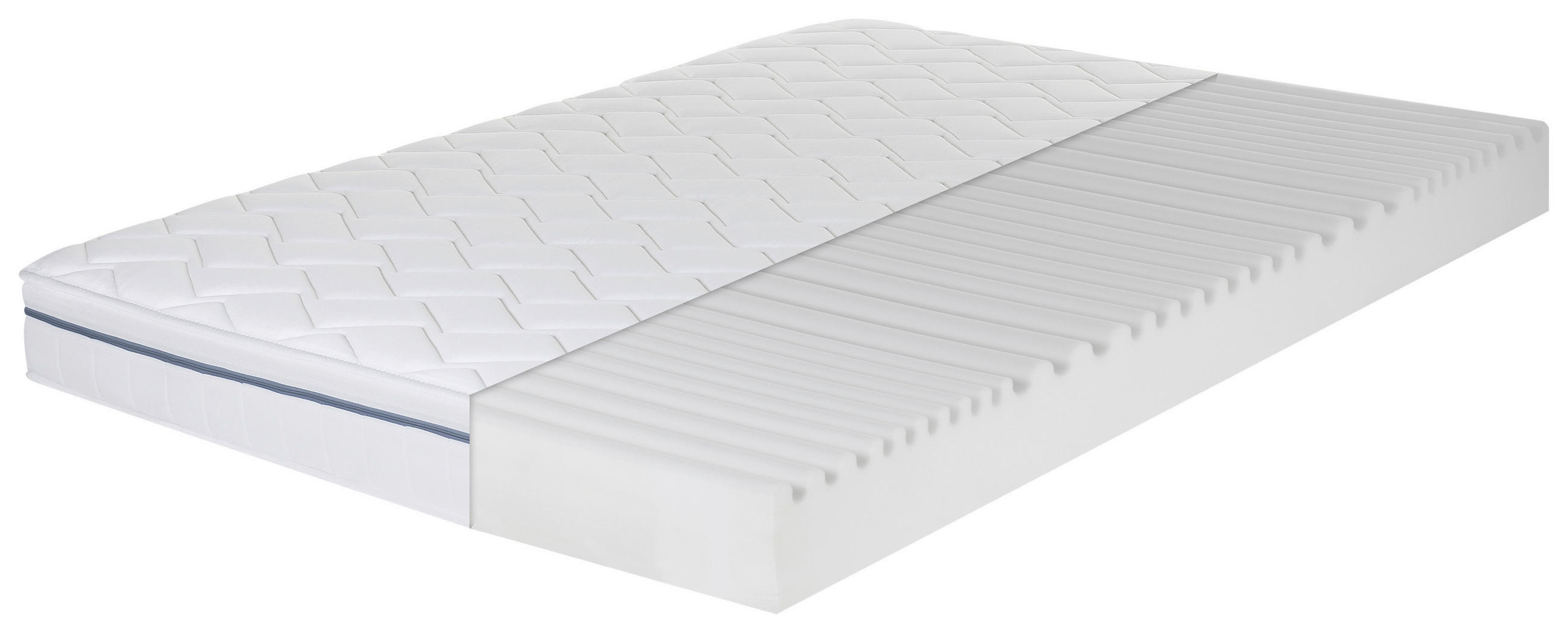 Kaltschaummatratze Air Wave 140x200 cm H2+h3, H: 23 cm