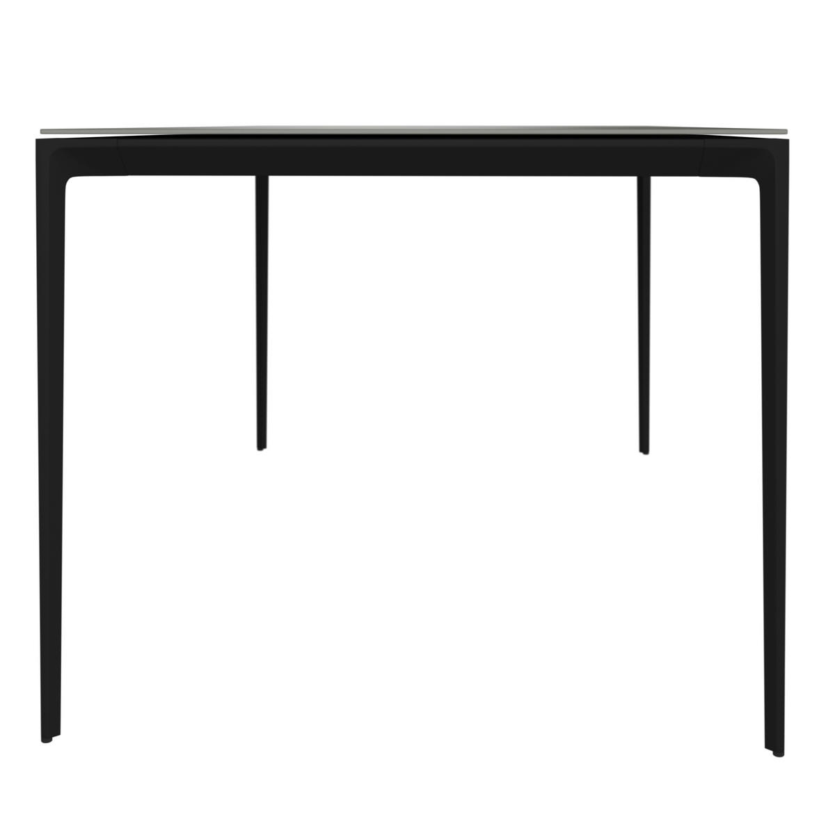 GARTENTISCH 180/90/73,5 cm Metall, Stein rechteckig  - Anthrazit, Design, Stein/Metall (180/90/73,5cm) - Dieter Knoll