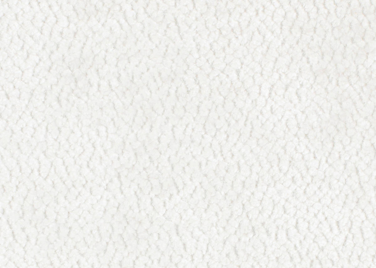 SCHLAFSOFA Chenille Creme  - Creme/Schwarz, KONVENTIONELL, Textil/Metall (203/94/96cm) - Carryhome