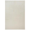 OUTDOORTEPPICH 60/110 cm Berlin Creme  - Creme, KONVENTIONELL, Kunststoff/Textil (60/110cm) - Novel
