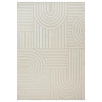 OUTDOORTEPPICH 60/110 cm Berlin Creme  - Creme, KONVENTIONELL, Kunststoff/Textil (60/110cm)