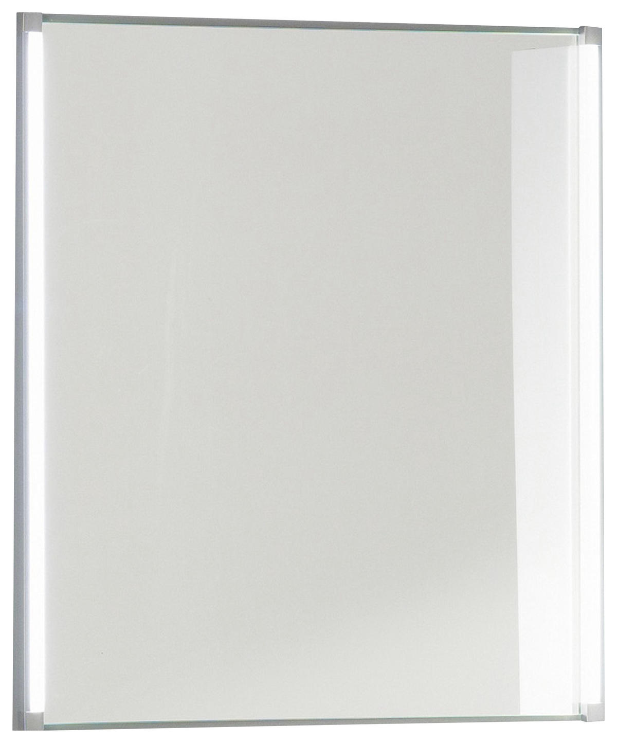 BADEZIMMERSPIEGEL 60/67/4 cm  - Alufarben, MODERN, Glas/Holzwerkstoff (60/67/4cm) - MID.YOU