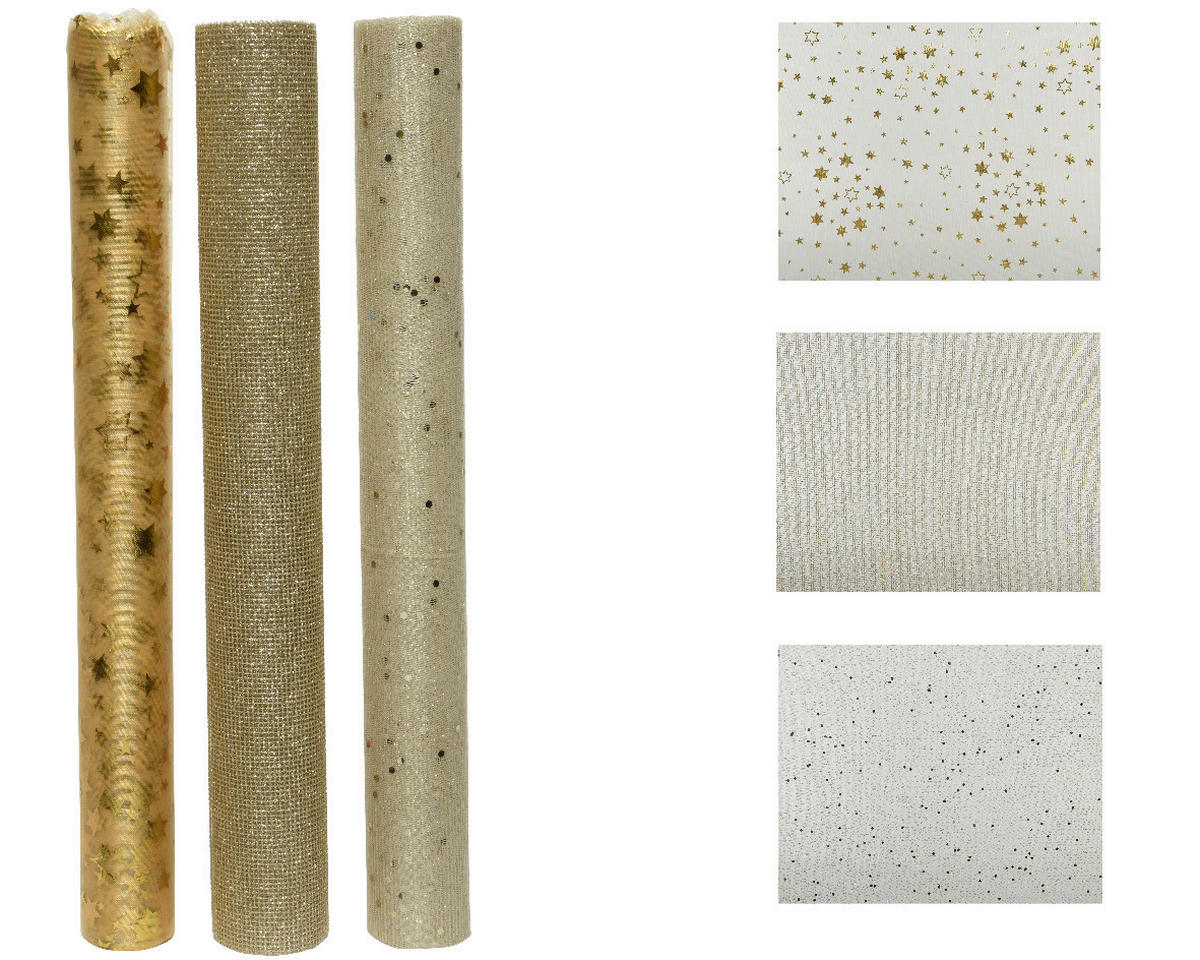 DEKOSTOFF per lfm  - Champagner, Konventionell, Kunststoff (200,00/35,00/0,01cm)