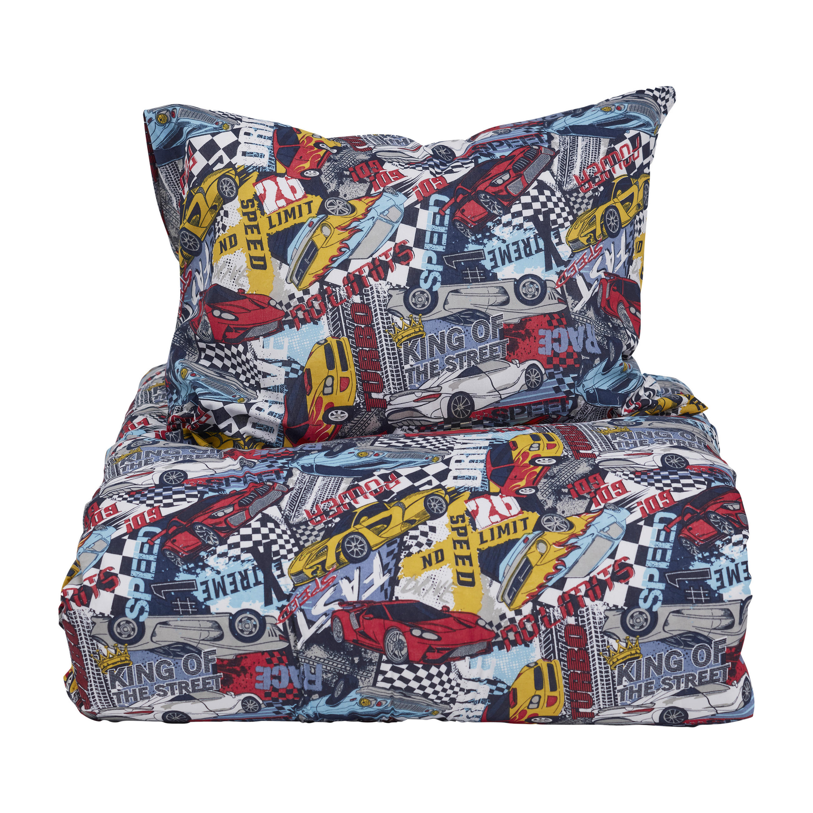 PÅSLAKANSET 2-teilig vävt tyg 150/210 cm  - multicolor, Basics, textil (150/210cm)