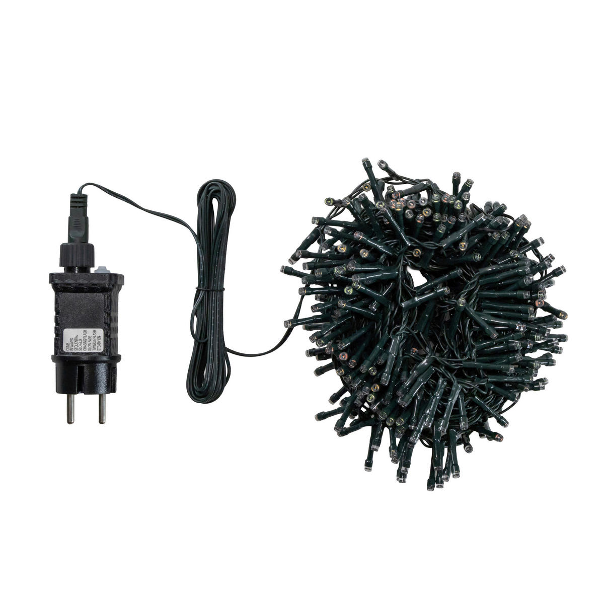 LICHTERKETTE 750 cm  - Grün, KONVENTIONELL, Kunststoff (750cm) - X-Mas