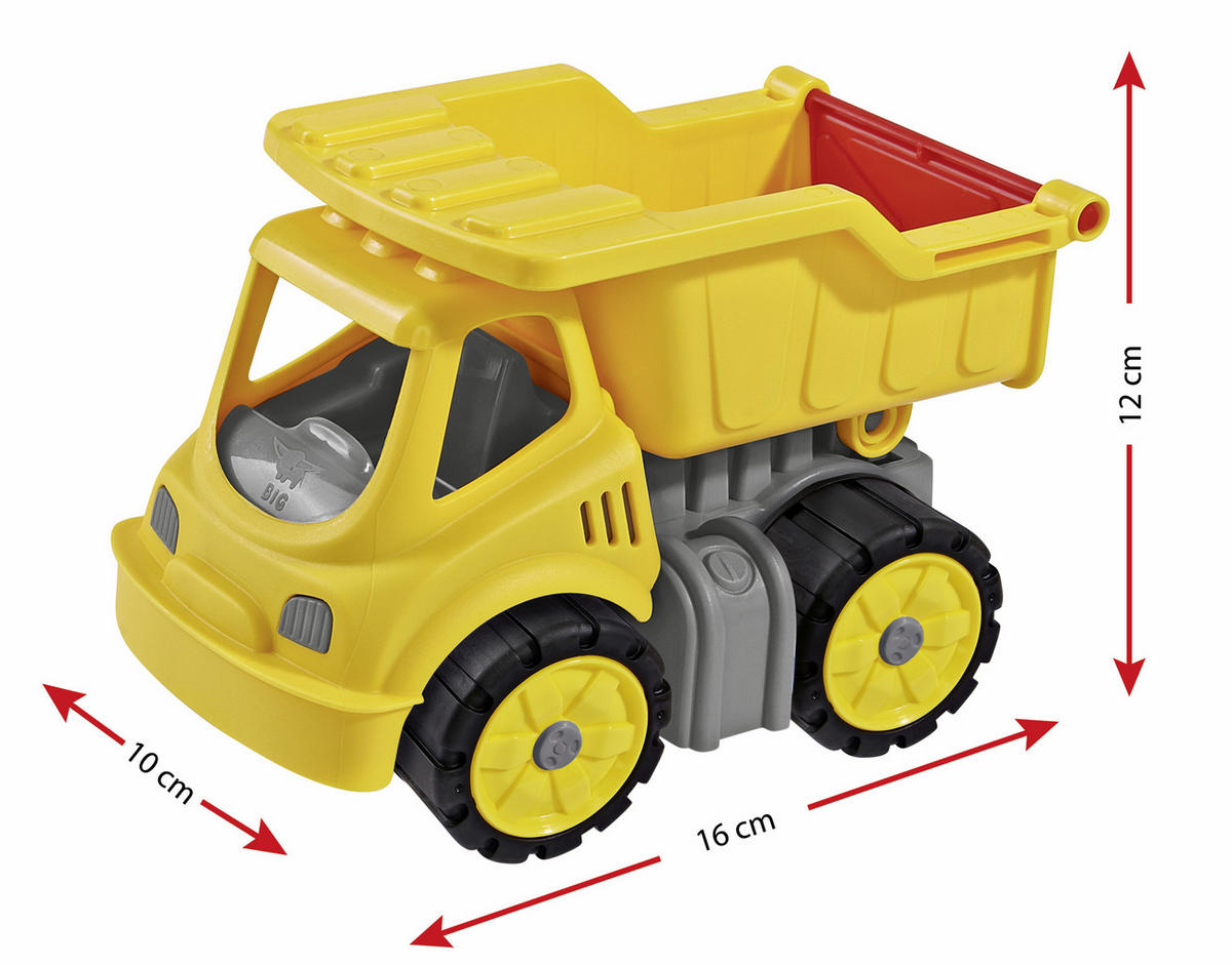 SPIELZEUGAUTO - Gelb/Schwarz, Basics, Kunststoff (25/11/14cm) - Simba