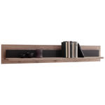 WANDBOARD  150/24/18 cm  - Eiche dunkel/Anthrazit, KONVENTIONELL, Holzwerkstoff (150/24/18cm) - Cantus