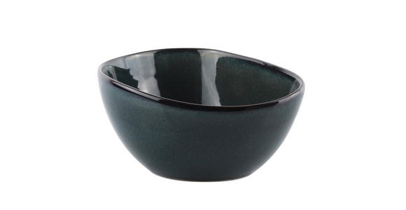 MÜSLISCHALE ORGANIC OCEAN BLUE - Dunkelblau, Trend, Keramik (14,5/11,5/8cm) - Novel