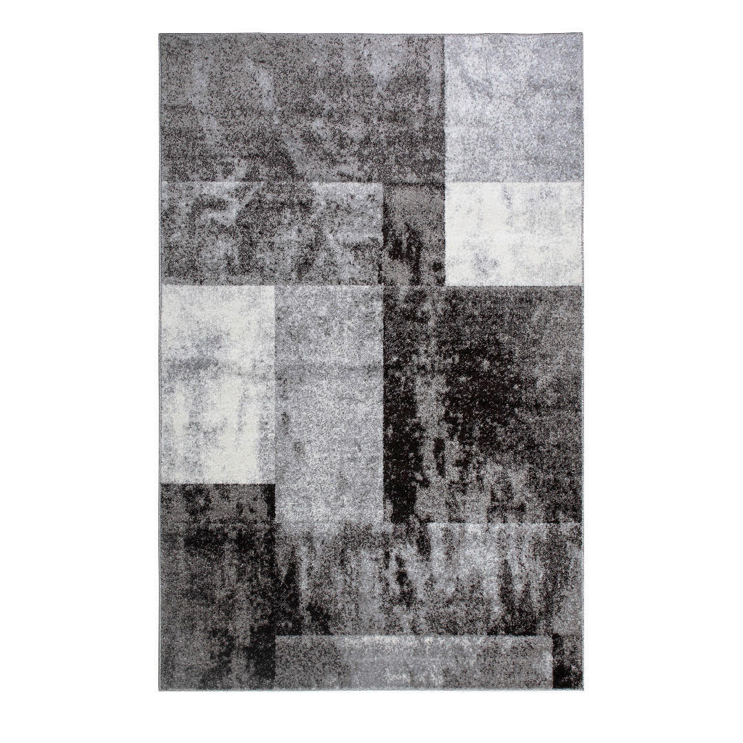 WEBTEPPICH 80/150 cm Phoenix-6042 Anthrazit, Grau  - Anthrazit/Grau, Design, Kunststoff/Textil (80/150cm) - Novel
