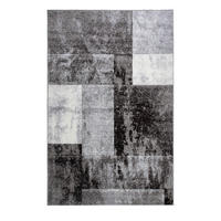 WEBTEPPICH 80/150 cm Phoenix-6042 Anthrazit, Grau  - Anthrazit/Grau, Design, Kunststoff/Textil (80/150cm) - Novel