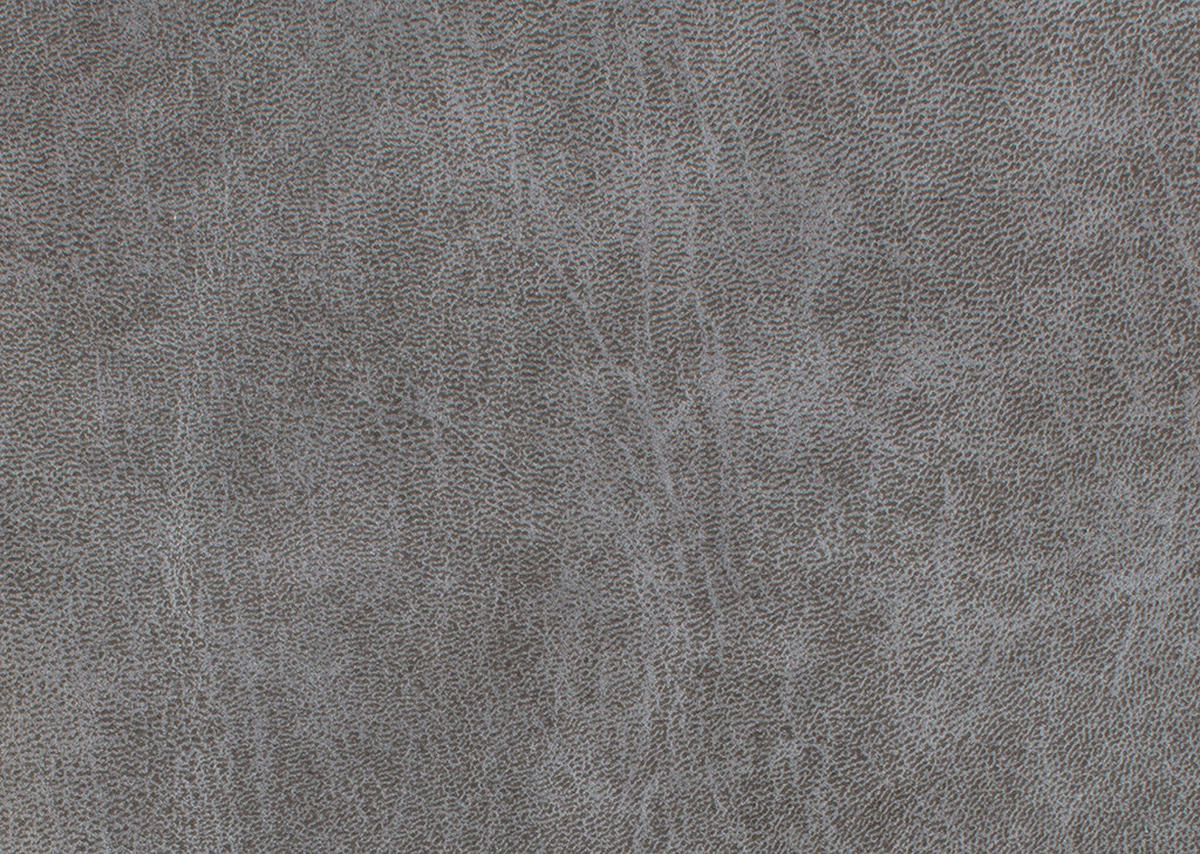 ECKSOFA in Lederlook Hellgrau  - Anthrazit/Hellgrau, Design, Textil/Metall (330/174cm) - Himolla