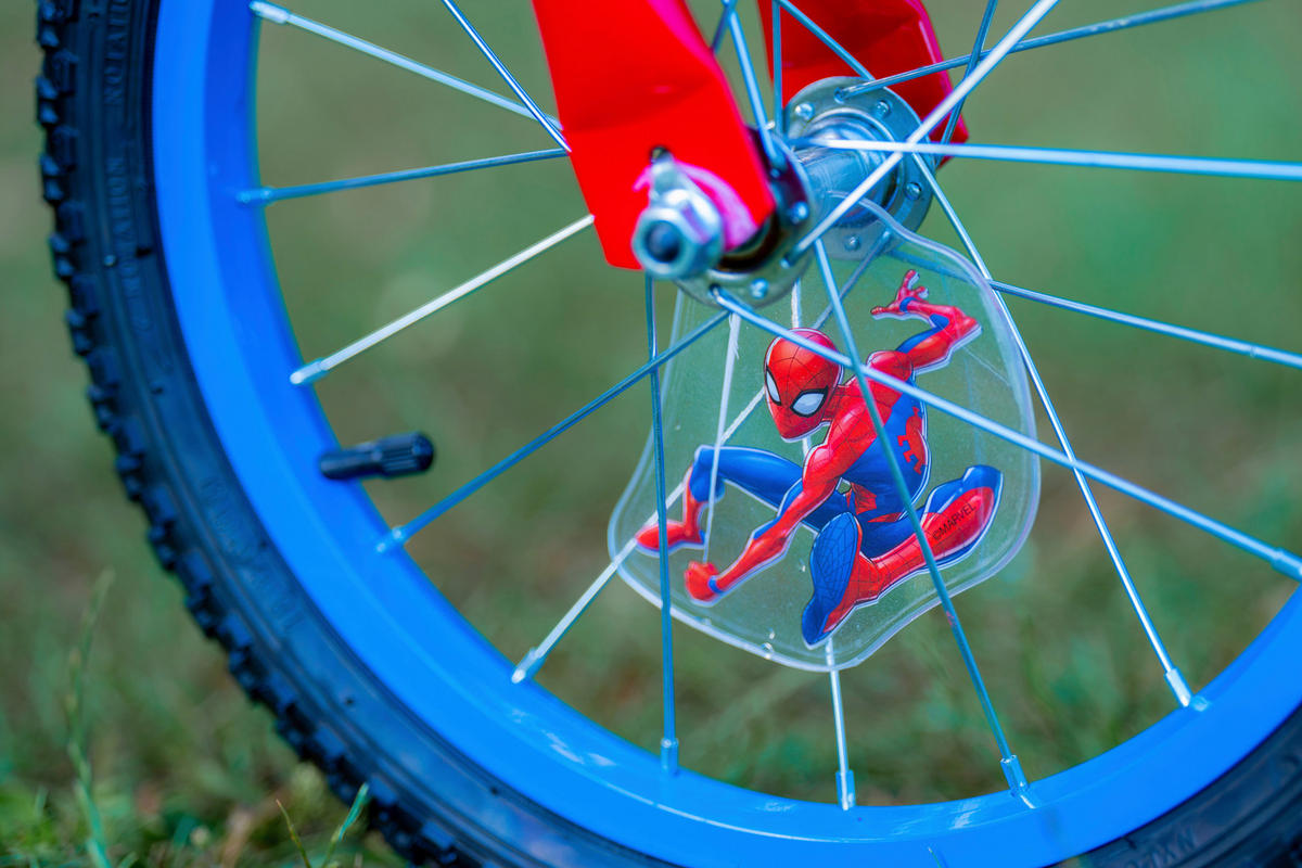 KINDERFAHRRAD 16 Zoll  - Blau/Rot, Basics, Metall (54/86/112cm)