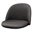 STUHL Flachgewebe Eiche massiv Anthrazit - Anthrazit, Trend, Holz/Textil (50/78/53cm) - Carryhome