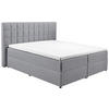 BOXBETT 180/200 cm  in Grau  - Grau, Basics, Holzwerkstoff/Kunststoff (180/200cm) - MID.YOU