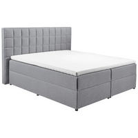 BOXBETT 180/200 cm  in Grau  - Grau, Basics, Holzwerkstoff/Kunststoff (180/200cm) - MID.YOU