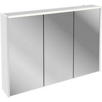 SPIEGELSCHRANK 100/68,3/16 cm  - Silberfarben/Alufarben, MODERN, Glas/Holzwerkstoff (100/68,3/16cm) - Voleo