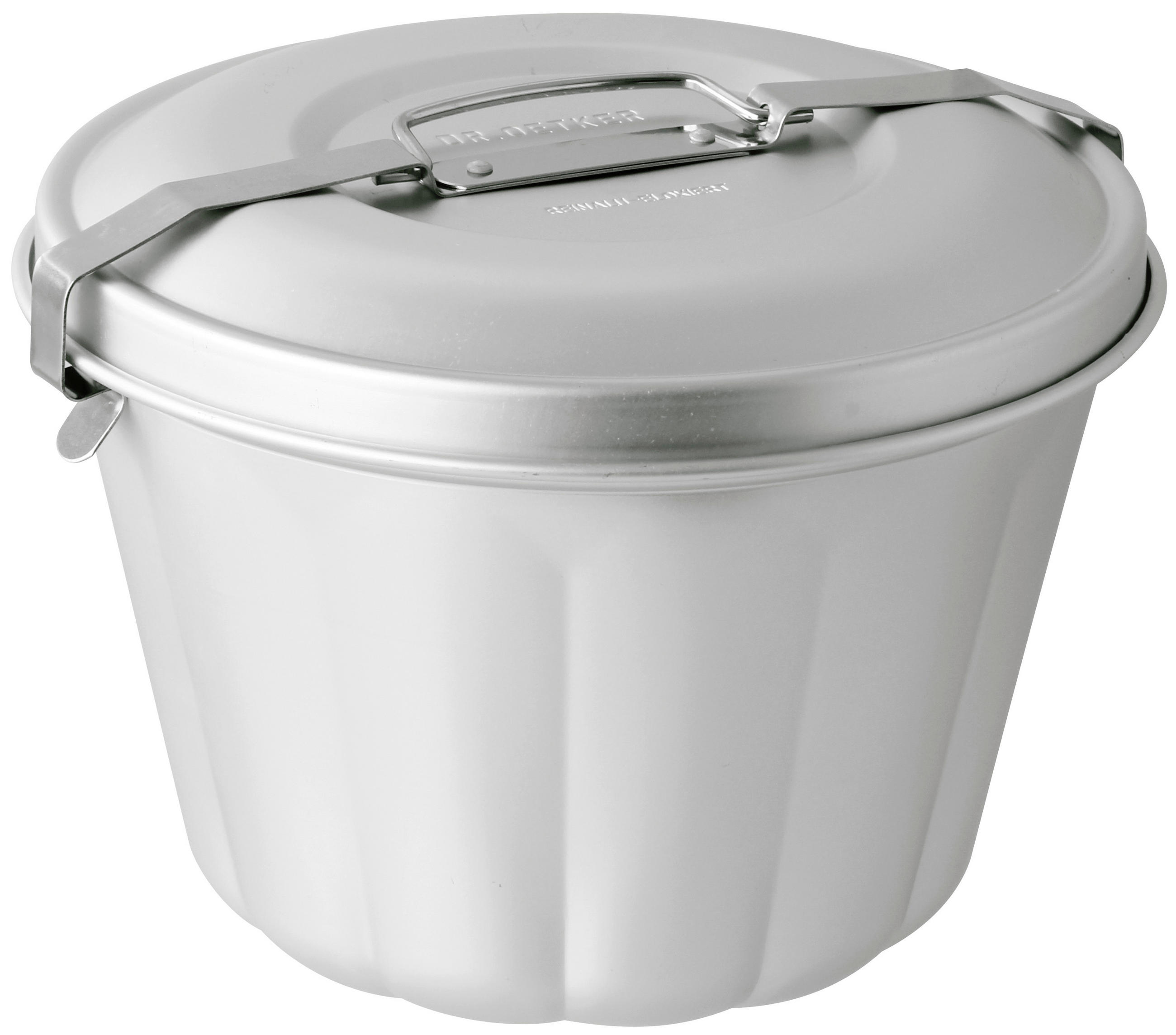 WASSERBADFORM - Silberfarben, Basics, Metall (21/16,5cm) - Dr.Oetker