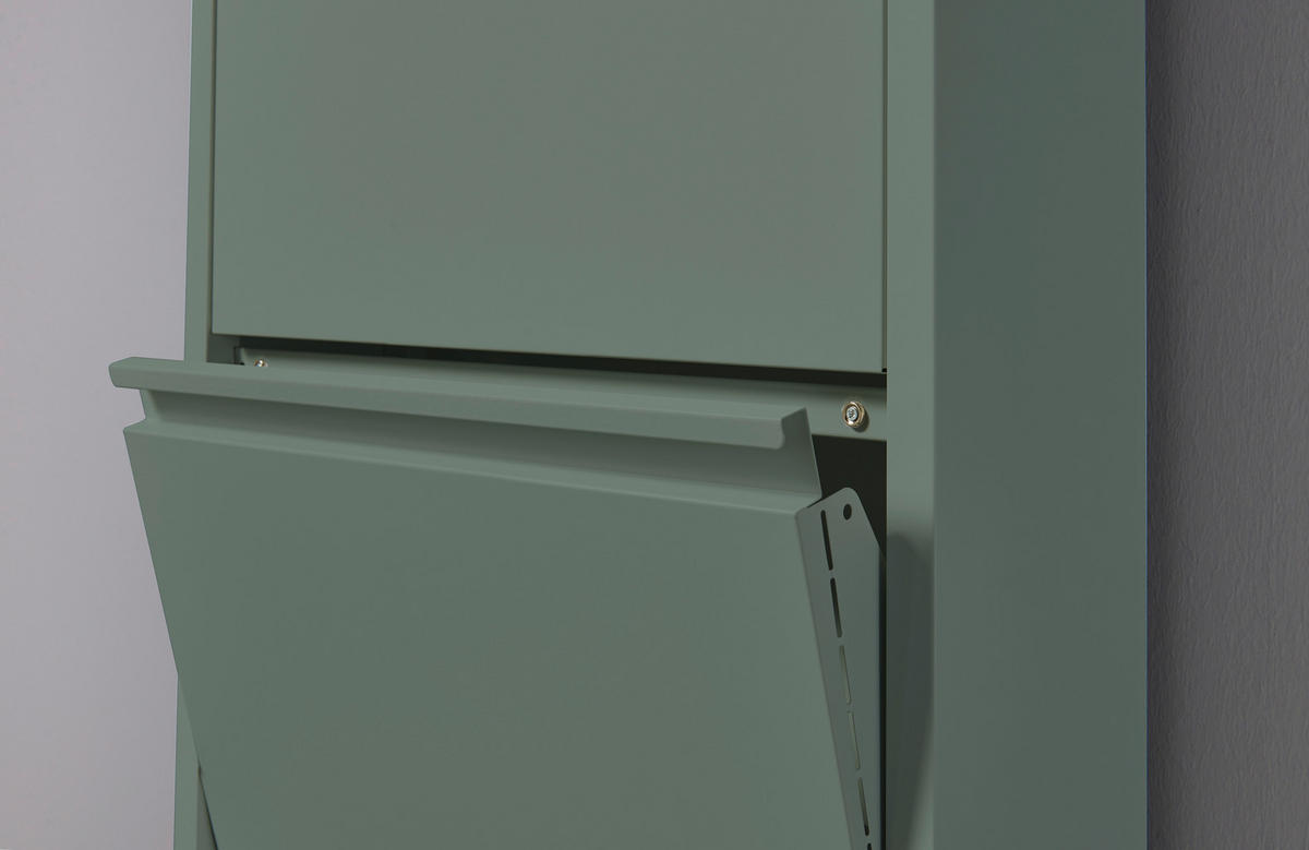 SCHUHKIPPER  in 51/170/16 cm  - Salbeigrün, MODERN, Metall (51/170/16cm) - Boxxx