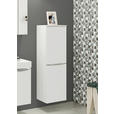 MIDISCHRANK 40/130/35 cm - Edelstahlfarben/Silberfarben, KONVENTIONELL, Holzwerkstoff/Kunststoff (40/130/35cm) - Xora