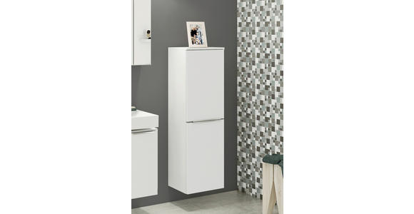 MIDISCHRANK 40/130/35 cm - Edelstahlfarben/Silberfarben, KONVENTIONELL, Holzwerkstoff/Kunststoff (40/130/35cm) - Xora