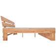 BETT 180/200 cm,  in Kernbuche,  - Kernbuche, Natur, Holz (180/200cm) - Carryhome