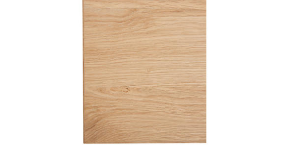 COUCHTISCH in Holz 110/70,2/44,8 cm  - Eichefarben/Schwarz, KONVENTIONELL, Holz/Metall (110/70,2/44,8cm) - Cantus