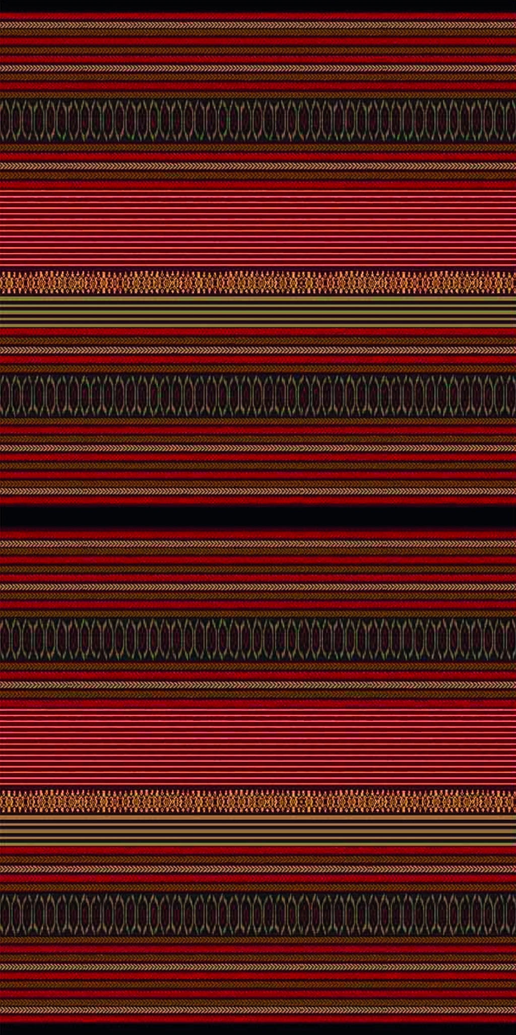 DUSCHTUCH Roccaraso 70/140 cm  - Rot, Basics, Textil (70/140cm) - Bassetti