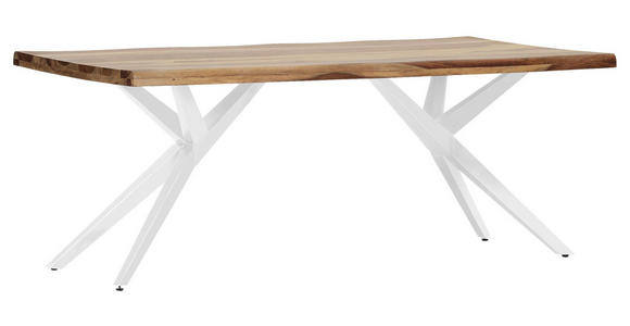 TISCHPLATTE      - Sheeshamfarben, Design, Holz (200/100/5cm) - Landscape