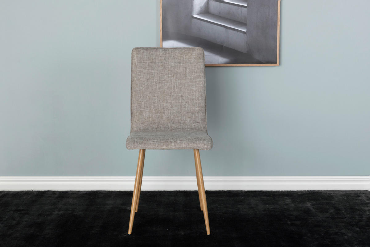 STOLSET stål  - Design, metall/textil (41/92/52cm) - Livetastic