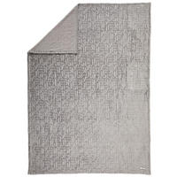 PLAID E-Scatter grey 140/190 cm  - Grau, Design, Textil (140/190cm) - Esprit