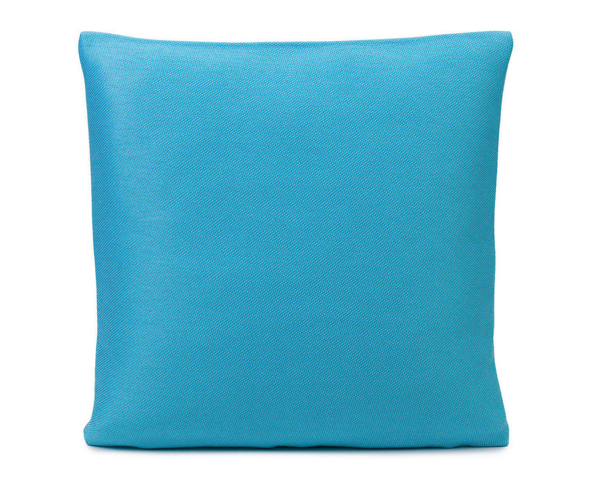 DEKORAČNÍ POLŠTÁŘ 50/50 cm - tyrkysová, Design, textil (50/50cm) - Novel
