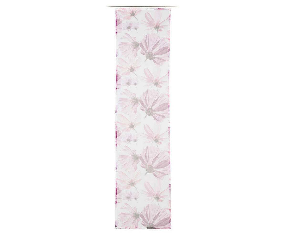 FLÄCHENVORHANG   halbtransparent  60/245 cm   - Flieder, Basics, Textil (60/245cm) - Ambiente