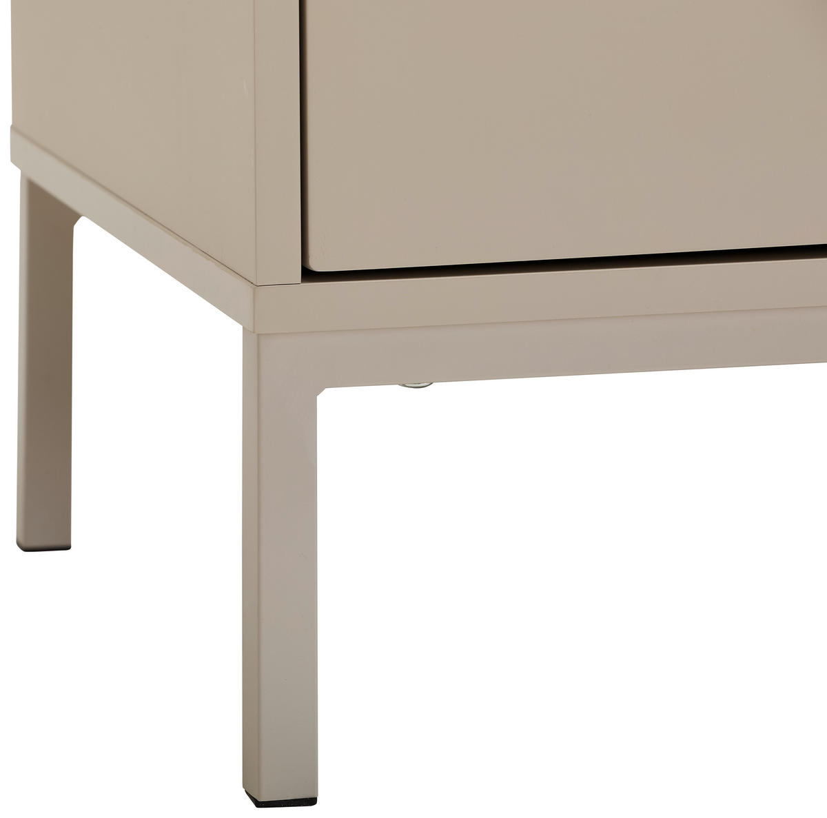 SIDEBOARD  140/80/40 cm 3 Schublade(n)  - Kaschmir, Design, Holzwerkstoff/Metall (140/80/40cm) - MID.YOU