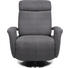RELAXSESSEL in Textil Silberfarben - Silberfarben/Alufarben, KONVENTIONELL, Textil/Metall (84/109cm) - Beldomo System RELAXSESSEL in Textil Silberfarben - Silberfarben/Alufarben, KONVENTIONELL, Textil/Metall (84/109cm) - Beldomo System