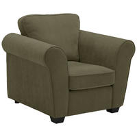 SESSEL in Chenille Dunkelgrün  - Dunkelgrün/Schwarz, KONVENTIONELL, Kunststoff/Textil (106/88/86cm) - Carryhome