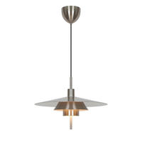 HÄNGELEUCHTE 45/32,5/150 cm  - Chromfarben, Design, Metall (45/32,5/150cm) - Nordlux