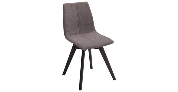 STUHL Flachgewebe Braun, Buche Kolonial - Buche Kolonial/Braun, KONVENTIONELL, Holz/Textil (47/87/52cm) - Carryhome