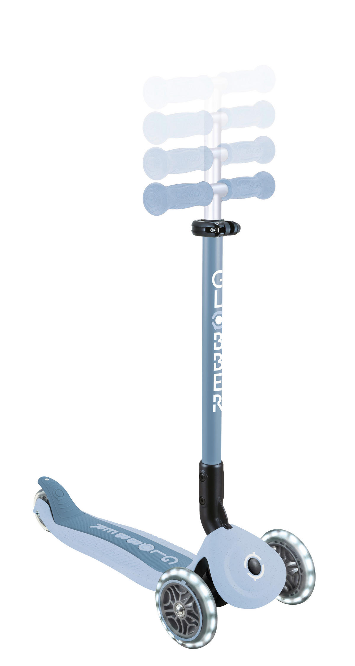 LAUFRAD GO-UP ACTIVE LIGHTS ECO 3IN1  - Blau/Beere, LIFESTYLE, Kunststoff/Metall (67cm) - GLOBBER