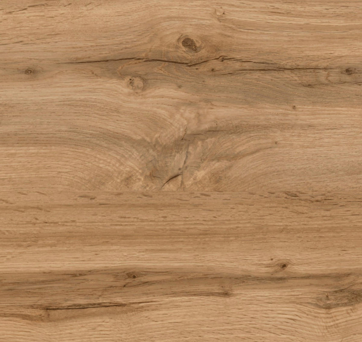 KÜCHENLEERBLOCK 210 cm   in Anthrazit, Eiche Wotan  - Chromfarben/Anthrazit, Modern, Holzwerkstoff/Metall (210cm) - Held