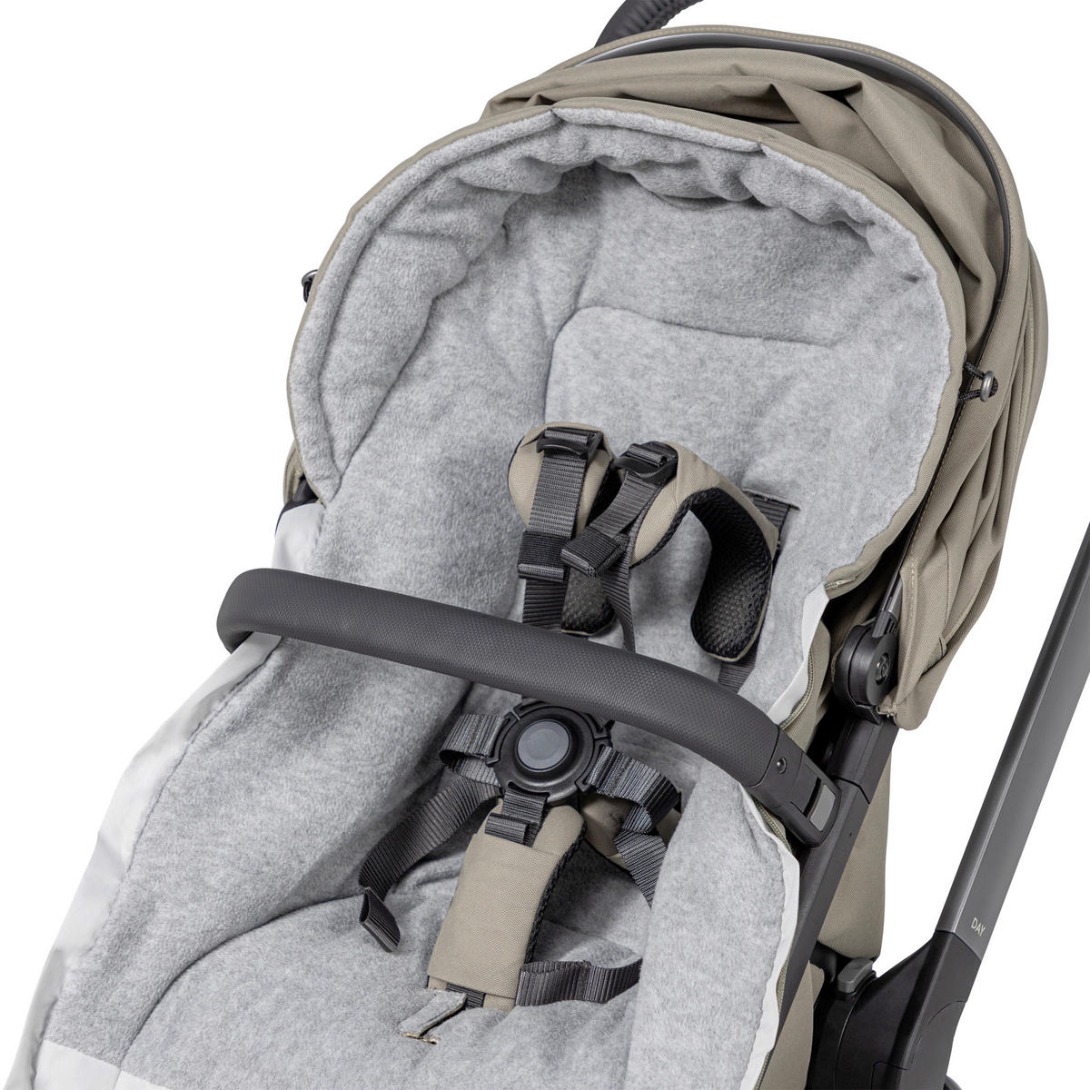 FUßSACK Uni  - Salbeigrün, Basics, Textil (43/11/86cm) - Joolz