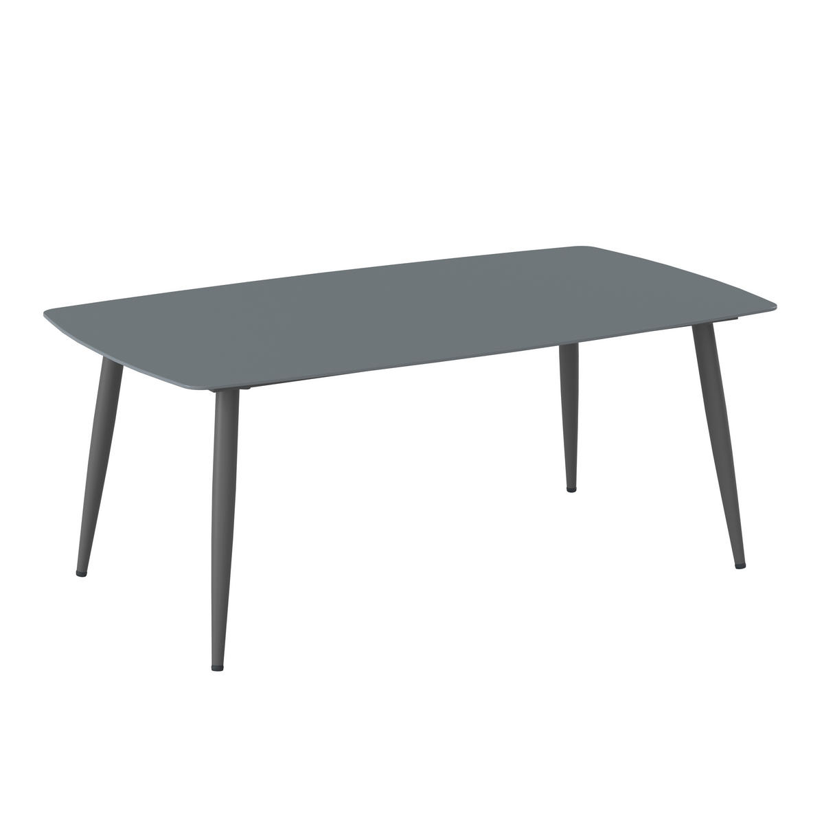 LOUNGETISCH  - Dunkelgrau, MODERN, Glas/Metall (105/40/60cm) - Ambia Garden