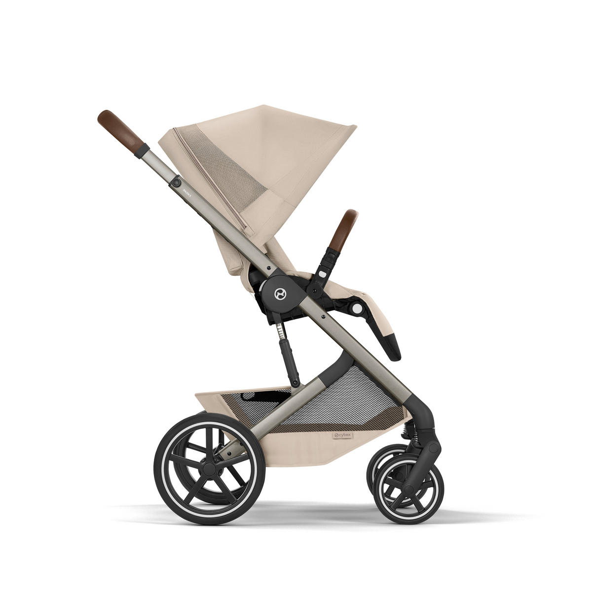 KOMBINIRANA DJEČJA KOLICA  Balios S Lux TPE inkl. Fold-Carrycot  - bež/taupe, Basics, tekstil/metal (87/60/108cm) - cybex GOLD