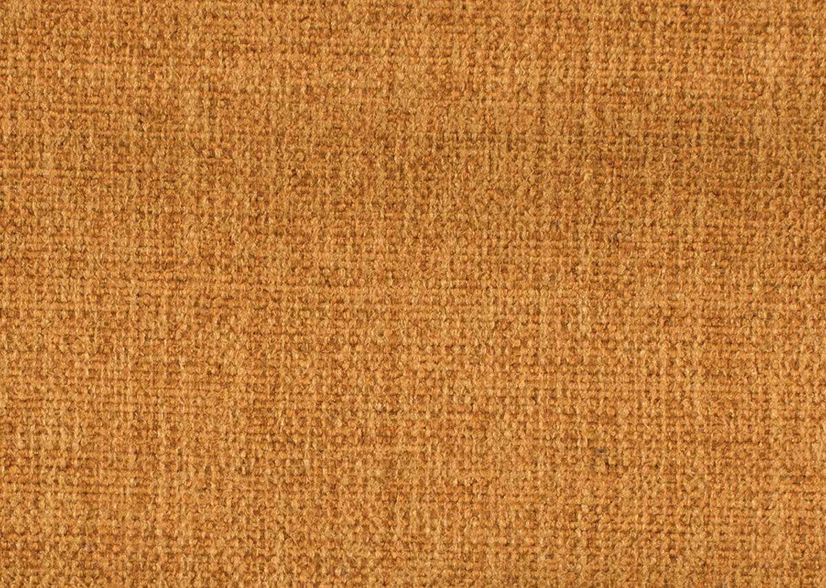 ECKSOFA in Flachgewebe, Leinenoptik Currygelb  - Currygelb/Schwarz, Design, Textil/Metall (242/170cm) - Xora