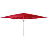 SONNENSCHIRM 400x400 cm Rot  - Rot/Alufarben, Basics, Textil/Metall (400/400cm) - Doppler