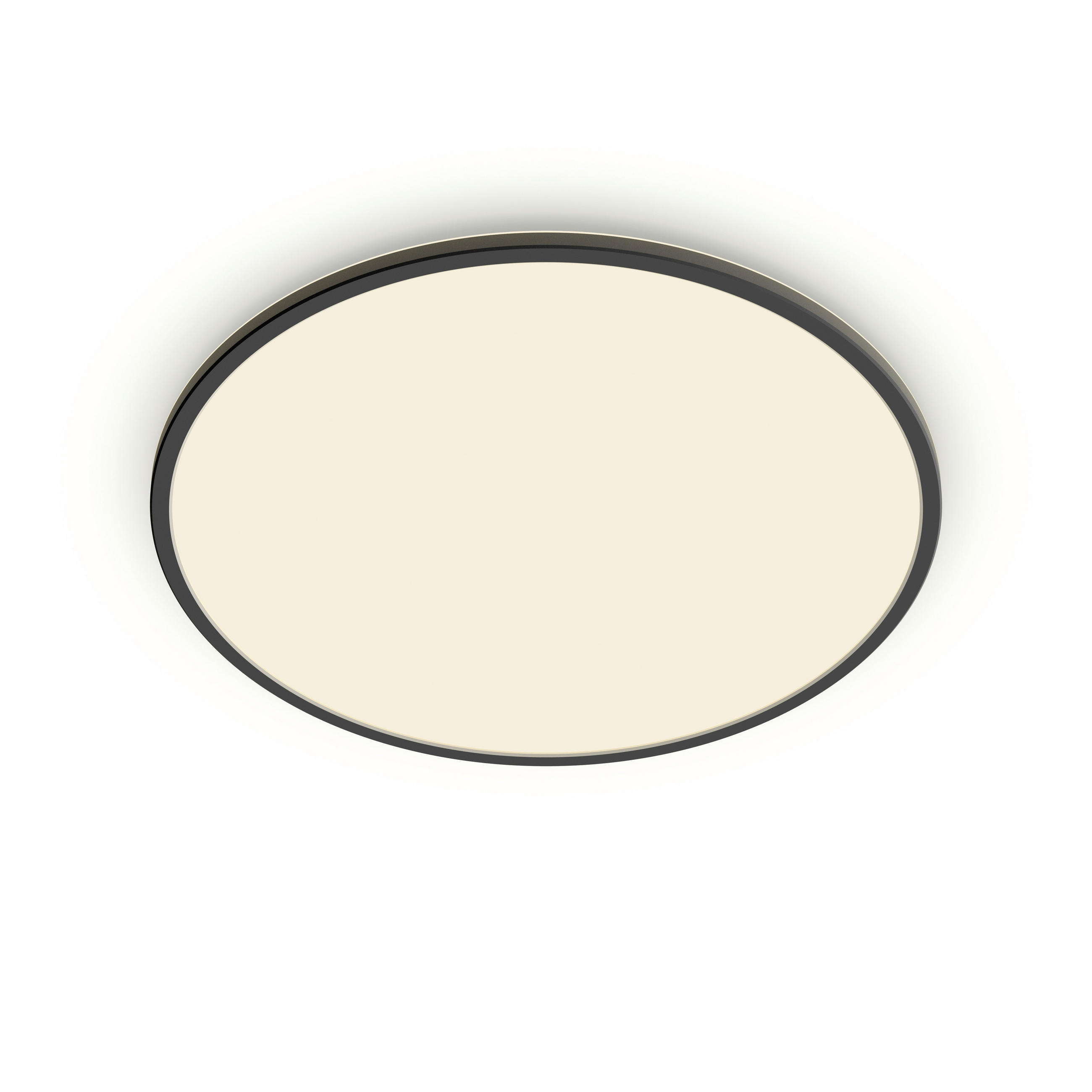 LED-DECKENLEUCHTE Superslim CL550 55/55/2,8 cm   - Schwarz, Basics, Kunststoff (55/55/2,8cm) - Philips