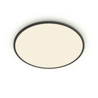 LED-DECKENLEUCHTE Superslim CL550 55/55/2,8 cm   - Schwarz, Basics, Kunststoff (55/55/2,8cm) - Philips