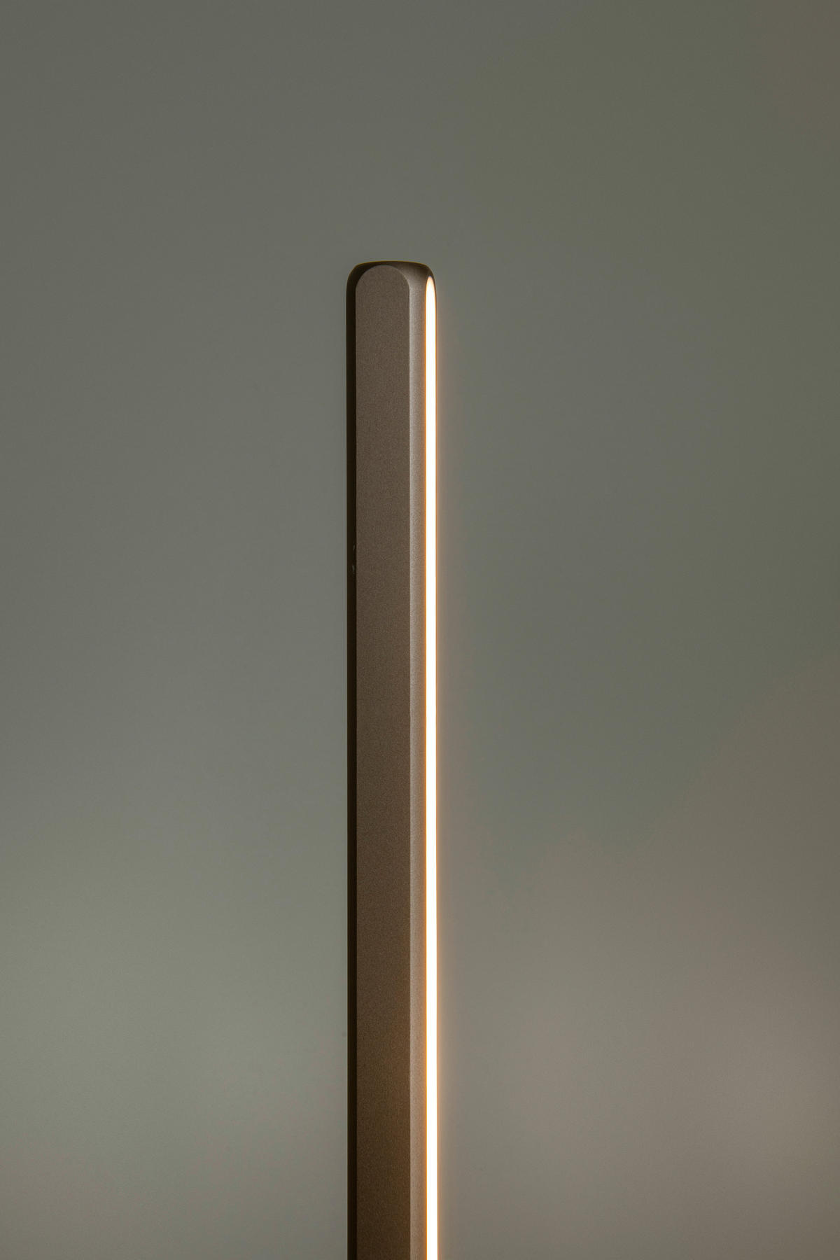 LED-STEHLEUCHTE BRAGA 30/30/155 cm   - Braun, Design, Metall (30/30/155cm) - Lucide